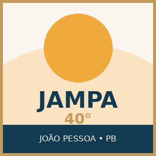 Logo da Jampa 40 Graus